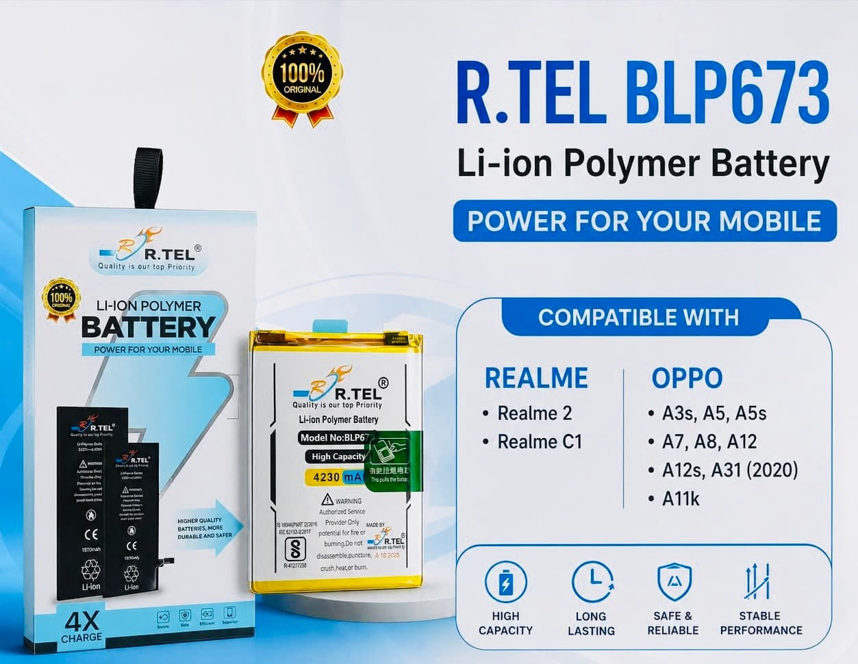 BLP673 -4230 mAh lithium-ion polymer replacement mobile battery