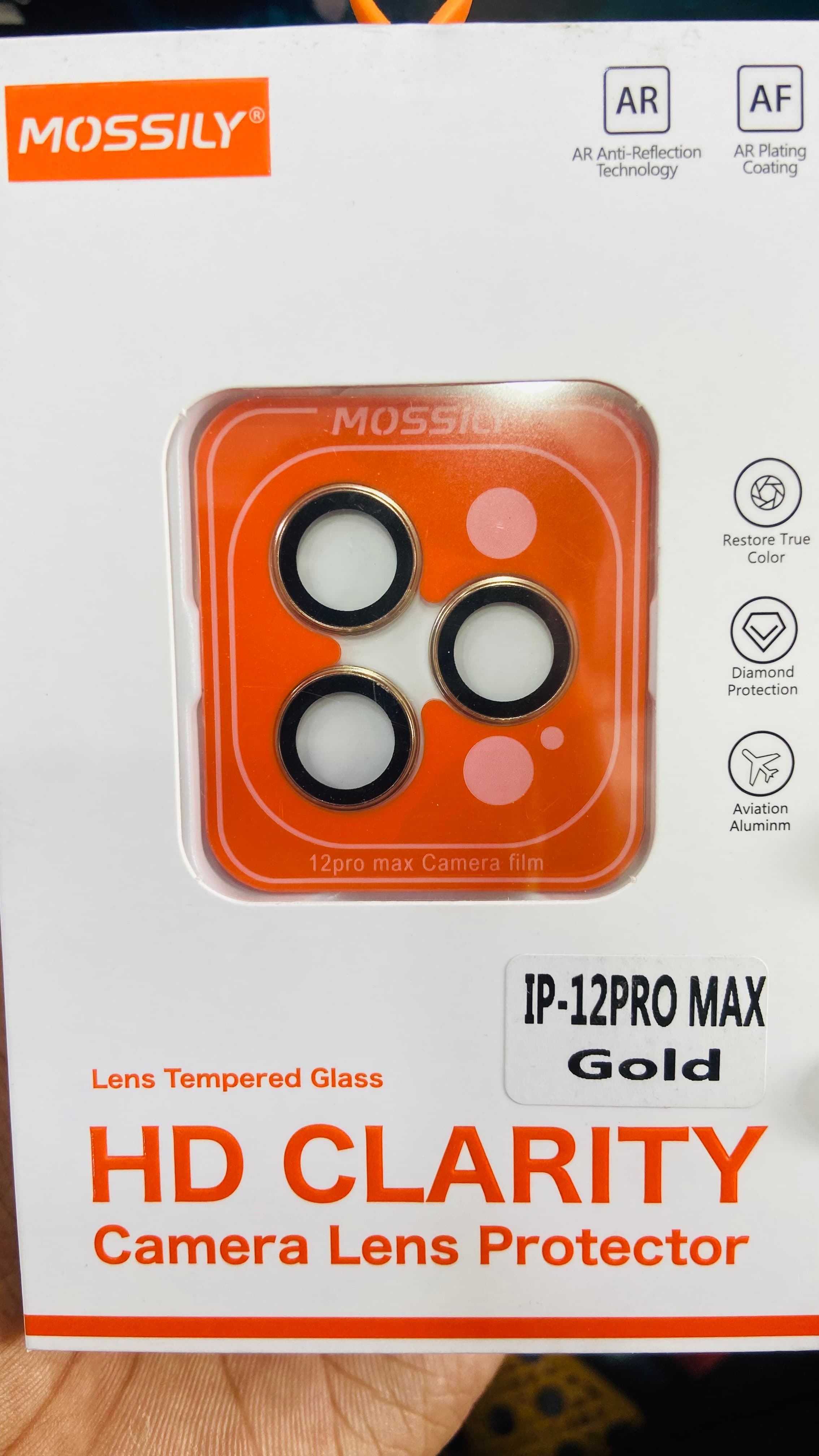 I Phone 12 Pro max Mossily HD Camera Lens Protector